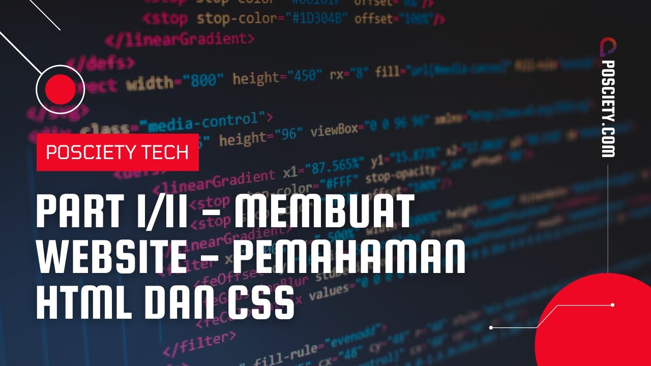Membuat Website - Part 1/11 (Memahami Dasar HTML CSS) - YouTube