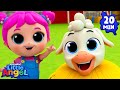 Can Jill Find the Little Lamb? 🐑 Farm Animals + More! | Little Angel Kids Songs & Nursery Rhymes