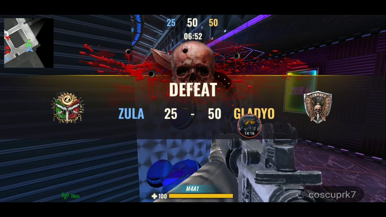 Gameplay ZULA MOBILE 2020 MODO ZABOTAGE para ANDROID/IOS