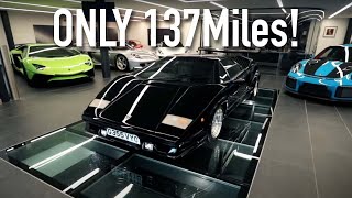 Time Warp Lamborghini Countach 25th Anniversary only 137 Miles from New!!