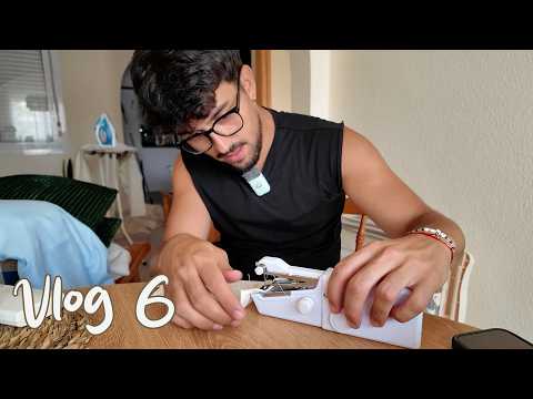 VLOG #6 | We put up the pergola, I become a seamster, and we buy a viral sofa