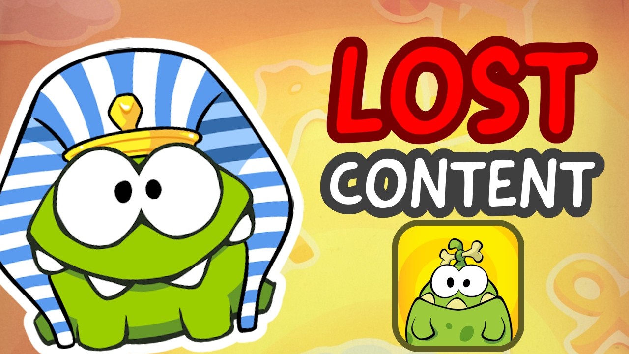 Cut the Rope Time Travel - Unused / Beta Content