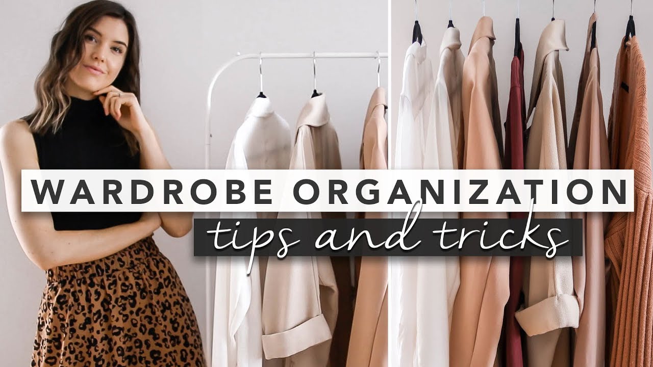 Fashion Basics: How to Organize Your Wardrobe | by Erin Elizabeth - YouTube