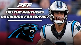 Did the Panthers do enough to help Bryce Young? | PFF