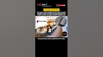 DocuSign Success Story💸 #docusign #nasdaq #startup #successstory #entepreneur #shorts #success #fyp