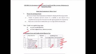 IBPS RRB PO MAINS 2021 STATE WISE AND CATEGORY WISE CUT OF MARKS