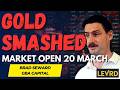 More uncertainty - Market Open 20 March