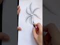 رسم وردة بطريقة التظليل خطوة بخطوة وبشكل سهل How To Draw A Rose Step By Step And Easy 