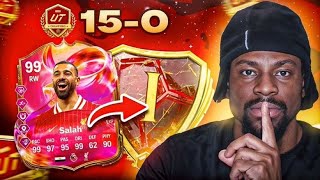 CAN 99 FUTTIES SALAH GET ME RANK 1? | 4213 BEST CUSTOM TACTICS| FC25 ULTIMATE TEAM GAMEPLAY