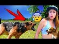 БЕЗДОМНАЯ СОБАКА НАПАЛА Когда мы шли в Заброшенный Отель | Elli Di Pets