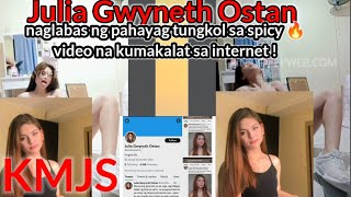 Julia Gwyneth Ostan Nagbigay ng pahayag tungkol sa viral video |featured in Kapuso mo Jessica Soho