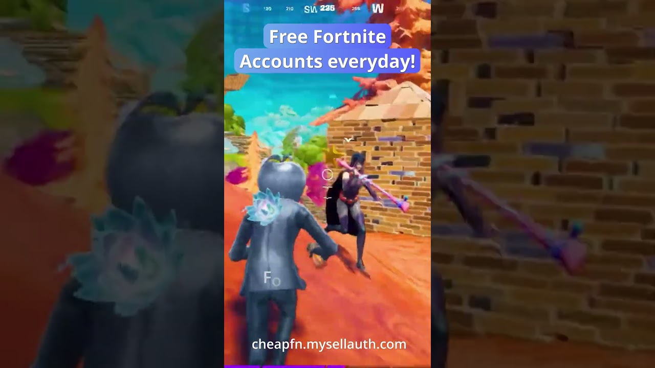 Free fortnite account everyday! 