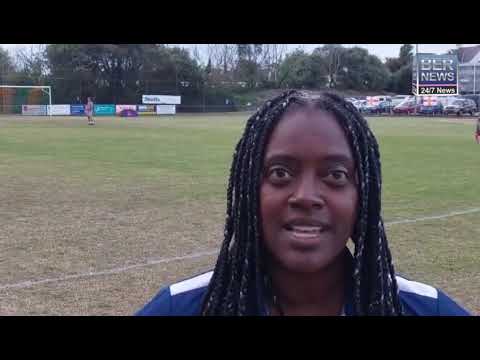 Coach Naquita Robinson After Bermuda's 1-0 Victory At Island Games, July 13 2023