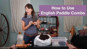 How to Use English Paddle Combs