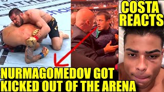 Mma Community Reacts To Islam Makhachev Choking Out Dustin Poirierstrickland Vs Costa Crazy Judging