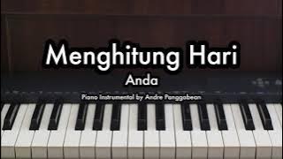 Menghitung Hari - Anda | Piano Karaoke by Andre Panggabean