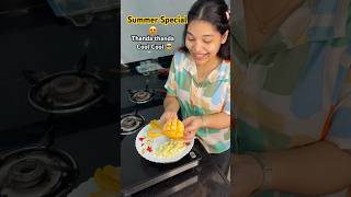 Garmiyo me chai🫥🥵#ytshorts #cooking #mango #mangofrooti #drink #easyrecipe #shortvideo #shorts