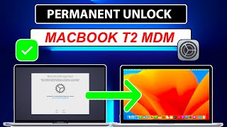 👀✅ Permanent Fix MDM Remote Management Lock on T2 MacBook | MacBook MDM Device Management Unlock