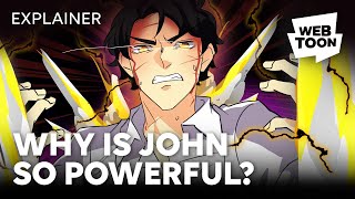 THE ULTIMATE GUIDE TO JOHN'S POWERS | unOrdinary | WEBTOON