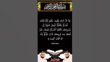 سورة البقرة من الآية 52 إلى الآية 54 بصوت الشيخ فارس عباد برواية حفص #القرآن_الكريم #اكسبلور #viral