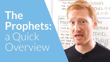 The Prophets: a Quick Overview | Whiteboard Bible Study