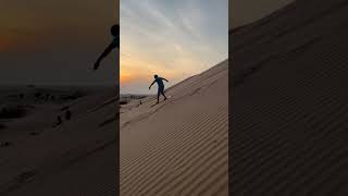 UAE. Пустыня. Abu dhabi. Snowboard.
