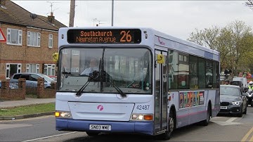 First Essex (Hadleigh) Last Dart SN03 WME - 42487 on Route 26