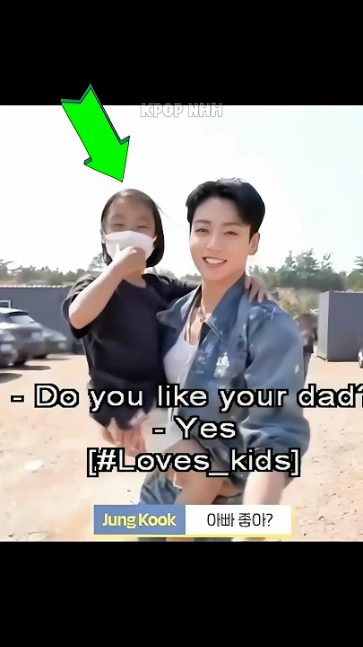 Jungkook Is So Gentle With Children 🥺🥰 #shorts #bts #jungkook