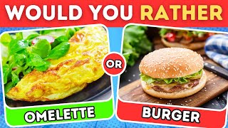 Would You Rather Breakfast Vs Dinner 🥞🍝 | Would You Rather Game | Breakfast Quiz | Probe Quest |