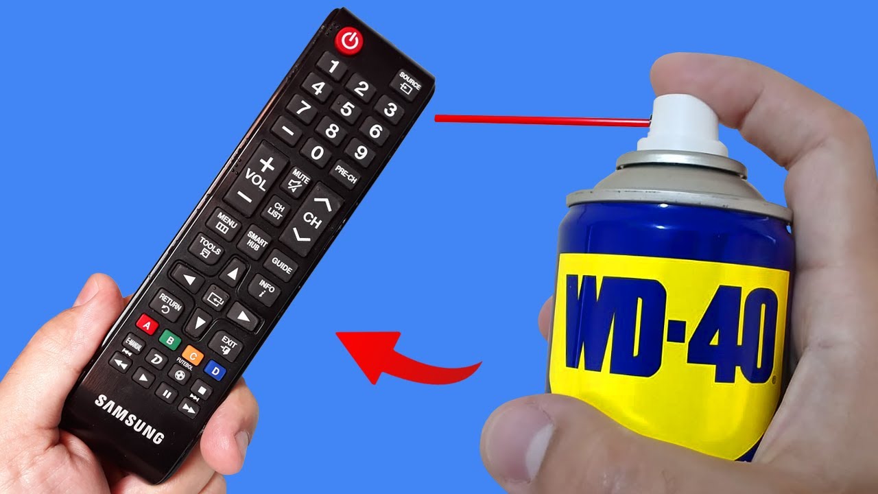 Take a Common WD-40 and Fix All Remote Controls in Your Home! How to Repair TV Remote Control Easy! Take a Common WD-40 and Fix All Remote Controls in Your Home! How to Repair TV Remote Control Easy!