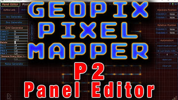The GeoPix LED Pixel Mapper : Part 2 Panel Editor