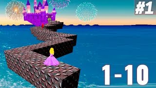 Running Princess 2 Gameplay Walkthrough Level 1-10 iOS Android screenshot 1