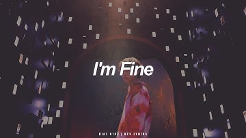 Download Im Fine Bts Lyrics Mp3 Free And Mp4