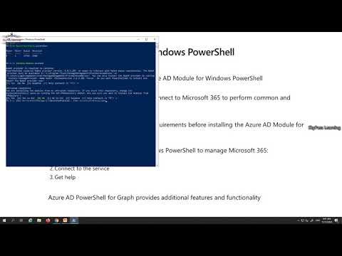 Azure AD & Microsoft Online PowerShell Module Installation / Setup (Step by Step)