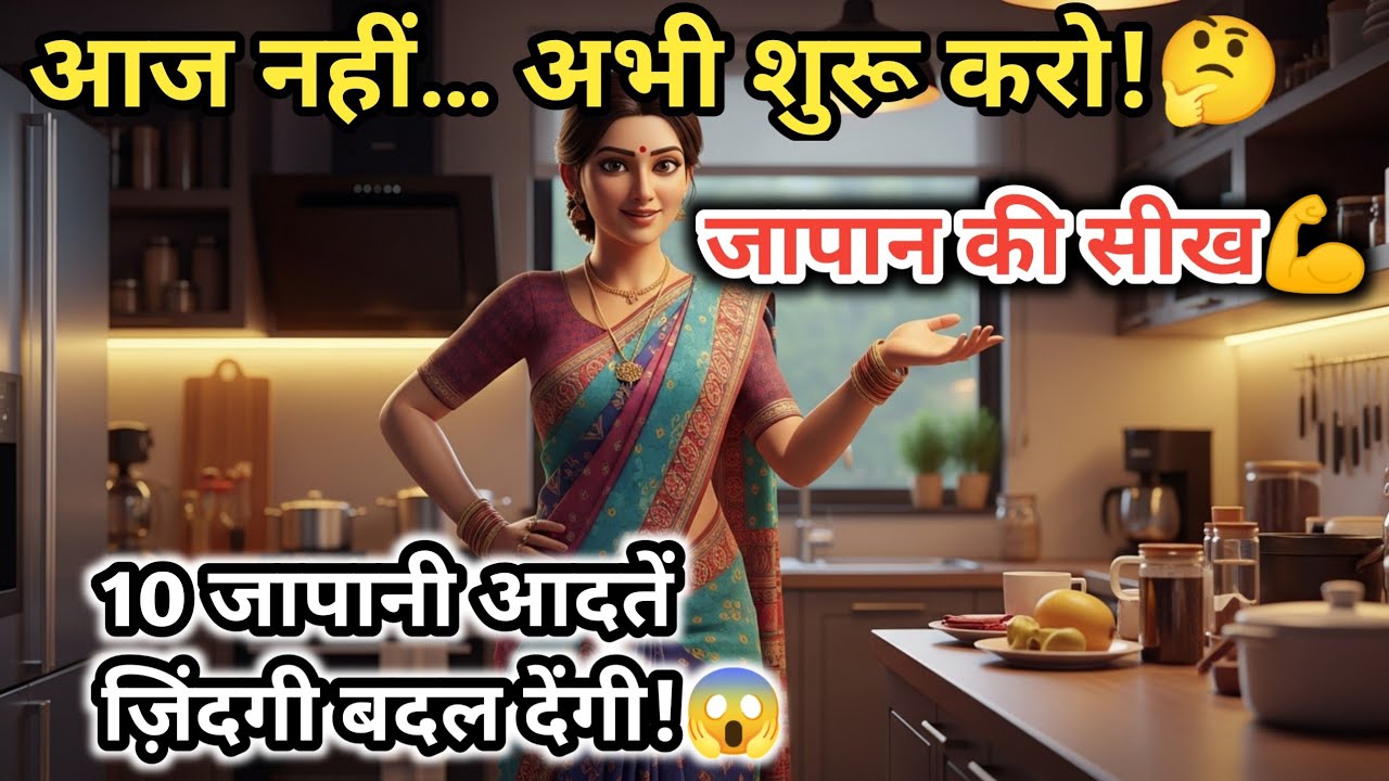 आलस को जड़ से खत्म कर देंगी ये 10 जापानी तकनीकें || How to Overcome Laziness || Housewife Motivation