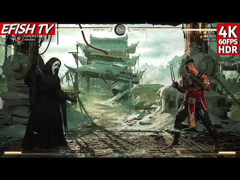 Ghostface vs Reiko (Hardest AI) - Mortal Kombat 1