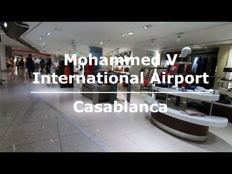 Video: Casablanca Mohammed V International Airport Guide