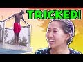 YOUTUBERS TRICKED INTO HIGH DIVING (Cell Outs)