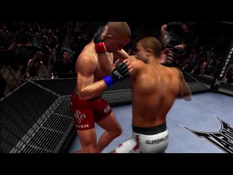 Here's a new video focusing on the new gameplay additions in the upcoming THQ title UFC Undisputed 2010 for Xbox 360 and PS3. Check out my channel for more trailers and videos for upcoming games, and also be sure to check out our site: Feckis.com for all the latest gaming news, as well as for reviews! UFC Undisputed 2010 is a mixed martial arts video game featuring Ultimate Fighting Championship properties and fighters developed by Yuke's and published by THQ. It is scheduled for release on May 25, 2010, for the Xbox 360, PlayStation 3 and for the first time PlayStation Portable. It is the second game to be released under THQ's 2007 agreement with the UFC and it is a sequel to the successful UFC 2009 Undisputed. On February 23rd, video game retailer GameStop announced that James McSweeney was one of four exclusive pre-order bonus unlockable fighters. On March 2nd, Marcus Jones was unveiled as the second fighter included in the pre-order. On March 9th, Brendan Schaub was announced as the third bonus fighter. On March 16th, Roy Nelson was announced as the fourth bonus fighter. The full roster is expected to be finalized and revealed between March 15 and April 10. Three legendary fighters will be added as PS3 exclusives. These three fighters are Royce Gracie, Jens Pulver, and Dan Severn. Along with the three exclusive fighters will be five exclusive ultimate fights with each of those being added to a special blu-ray disc that will ship with the Playstation disc. The 5 <b>...</b>