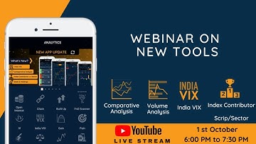 Webinar On New Tools || Quantsapp #Options Analytics Tool