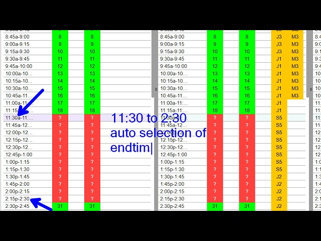 the video shows that the user wants to adjust the required time set for the subject. The user need to adjust because the