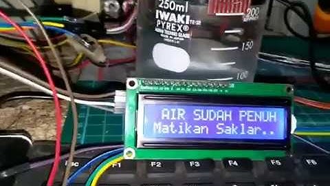 Prototype Pendeteksi Ketinggian Air berbasis Water Sensor Arduino (2018) #VLOG26