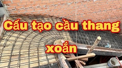 Quá trình thi công cốp pha, cốt thép & đổ bê tông cầu thang xoắn cho Biệt Thự - Kho Tư liệu Xây dựng