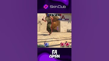 Anlelele wins a 1v3 clutch hiding in the smokes! #clutch #cs #BLAST #Open #London