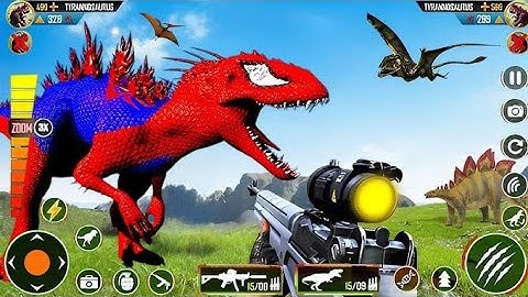 New Dinosaur Hunter 3D Game: Dinosaur Game – Android Gameplay