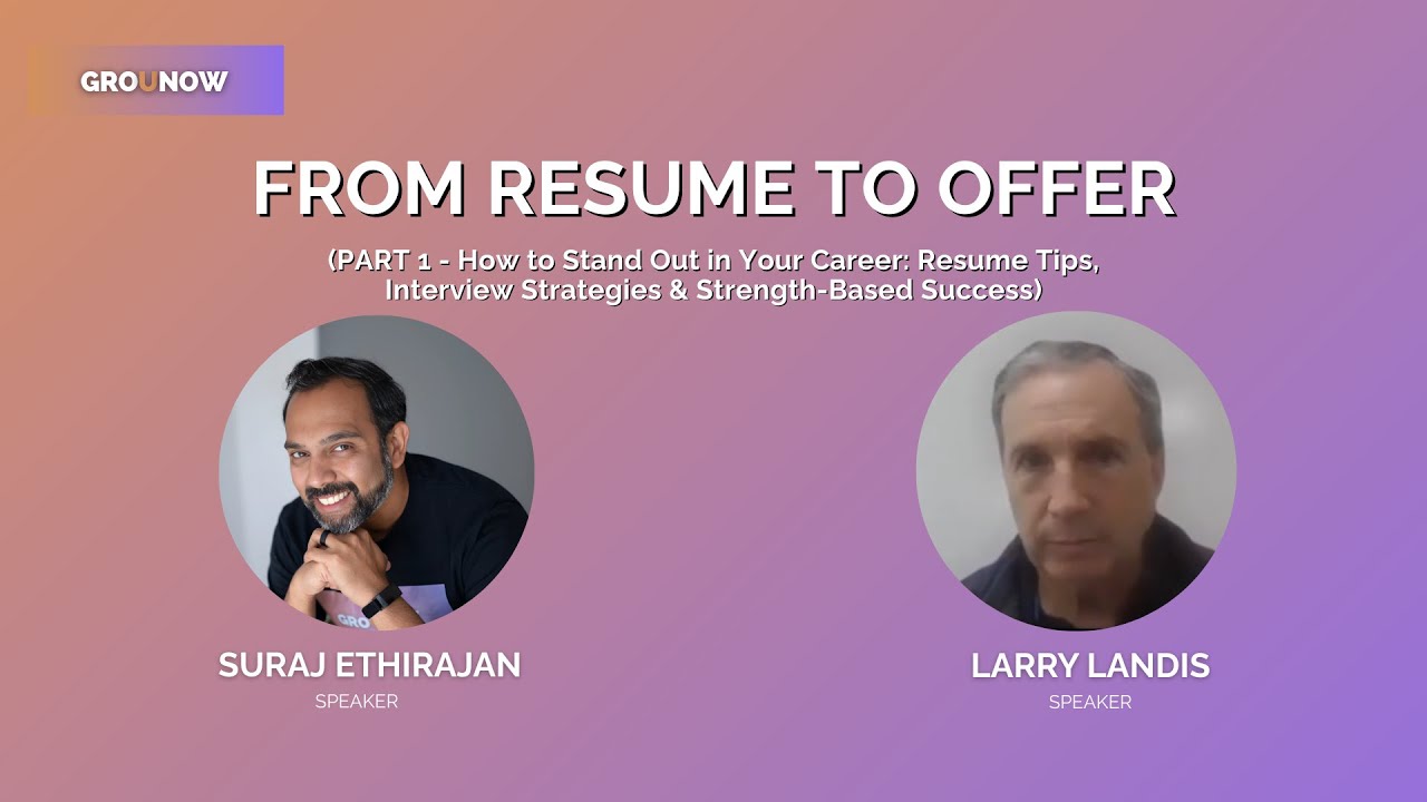 How to Stand Out in Your Career: Resume Tips, Interview Strategies & Strength-Based Success