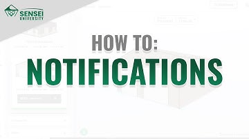 Setting Notifications in Sensei CRM | Sensei