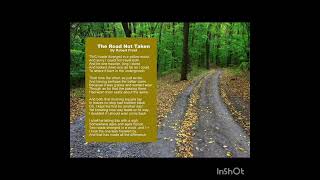 *The Road Not Taken* BY ROBERT Frost