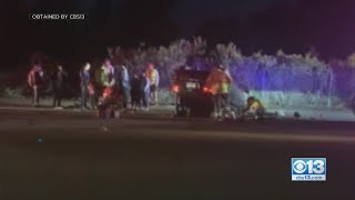 Family Of 4 Crashes Along Hwy. 99 In Lodi After Random Shooting