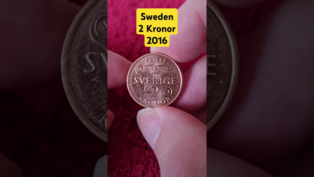 2016 2 Kronor from Sweden. Found in a recent world coin hunt. 